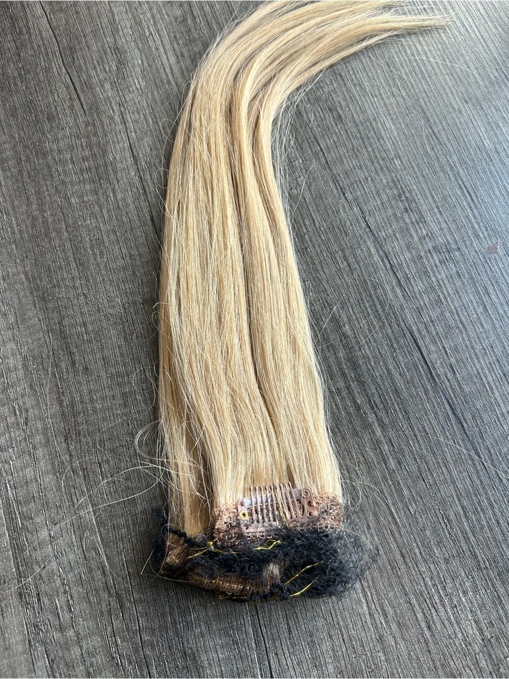 Clip-In Hair Human  Extension Fillers
